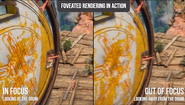 Así se aplica el Foveated Rendering, el arma secreta de PS VR2