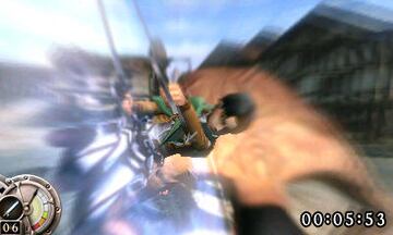 Captura de pantalla - Attack on Titan: The Last Wings of Mankind (3DS)