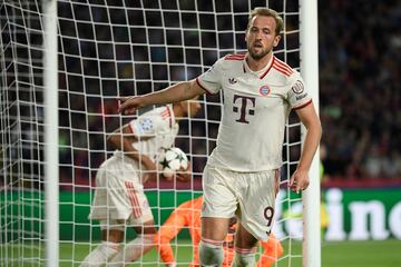 1-1. Harry Kane celebra el tanto que marca en el minuto 18 de partido.