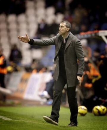 El entrenador del Eibar, Gaizka Garitano.