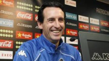Unai Emery: "David Navarro es un jugador noble"