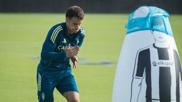 29-08-2025. Sesion de entrenamiento Del Real Zaragoza. Aketxe