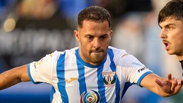23/10/22 PARTIDO ENTRE EL CLUB DEPORTIVO LEGANES Y EL TENERIFE CELEBRADO EN EL ESTADIO MUNICIPAL DE BUTARQUE