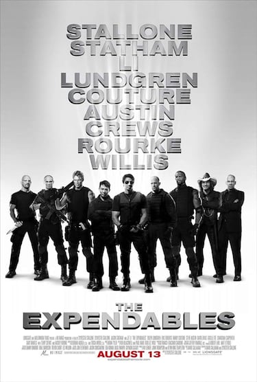 This was the role that Jean-Claude Van Damme turned down in the first ‘The Expendables’