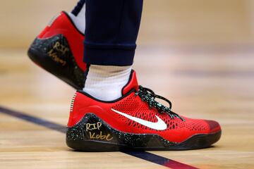 Zapatillas de Lonzo Ball de los New Orleans Pelicans.