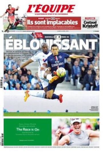 Portadas de la prensa deportiva