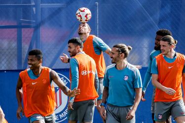 Gran ambiente durante el entrenamiento. 