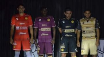 Dorados de Sinaloa presentó sus playeras para el Apertura 2015 de la Liga MX.