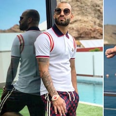 Jesé Rodríguez acude a su juicio contra Aurah Ruiz amparado por una tropa que incluye a su ex anterior