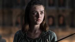 Maisie Williams se despide de Arya Stark tras finalizar el rodaje de Juego de Tronos.