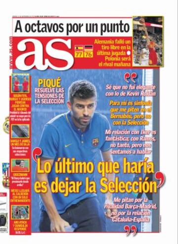 Las portadas de AS de septiembre