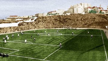 El Metropolitano alberg&oacute; la final de Copa de 1943, Athletic-Real Madrid (1-0).