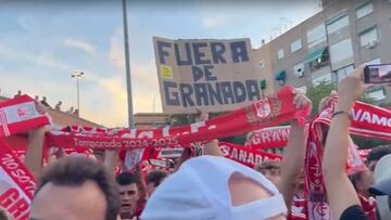 Un millar de aficionados se manifiestan pidiendo “respeto”