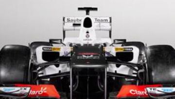 El nuevo C31 de Sauber para el Mundial 2012.