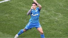 Así le va a Driussi en Rusia con el Zenit de San Petersburgo