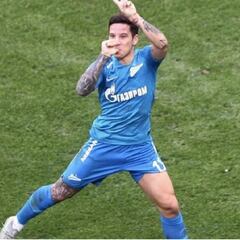 Así le va a Driussi en Rusia con el Zenit de San Petersburgo