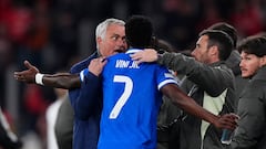 El momento exacto en el que Prestianni habría dicho insulto racista a Vinicius