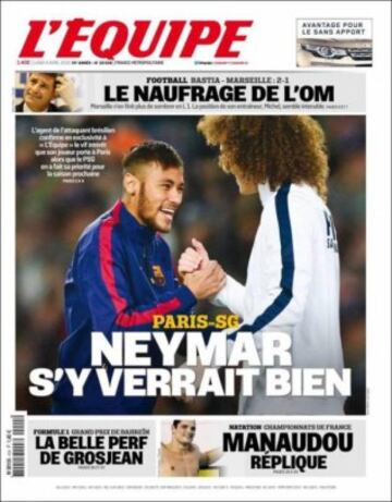 Portadas de la prensa mundial