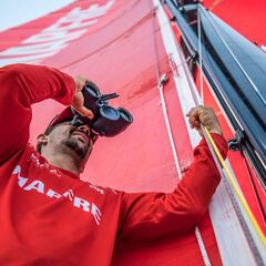 El 'Vestas', nuevo líder tras pasar al 'Mapfre' por el oeste