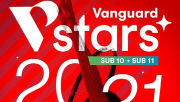 Cartel promocional del torneo de Madrid del circuito Vanguard Stars 2021.