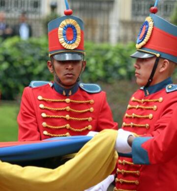 Delegación colombiana ya porta la bandera para Río 2016