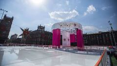 ¡Ya puedes asistir a la pista de hielo del Zócalo de la CDMX!