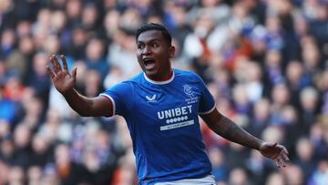 Alfredo Morelos, delantero colombiano de Rangers