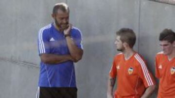 Cartabia se retira del entreno por molestias en el tobillo