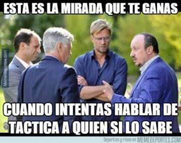 Los memes sobre la destitución de Rafa Benítez
