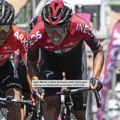 Nairo, impresionado con Egan: "Es un campeón y ganador"