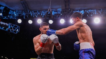 Combate entre Sebastián Fundora y Carlos Ocampo.