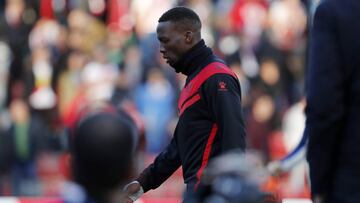 Adv&iacute;ncula, durante un partido.