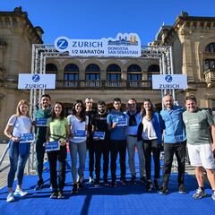 Dorsales agotados y ocho estrellas en San Sebastián