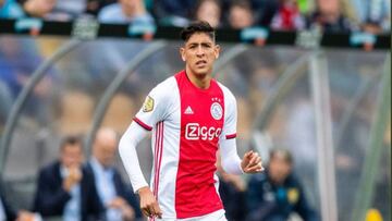 Edson Álvarez en su debut