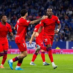 Espanyol 0-2 Sevilla: resumen, goles y resultado