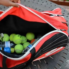 ¿Qué artículos no deberían faltar en tu bolsa de tenis?