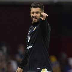 Gignac celebra su centenar de goles en el 'Volcán': "Un lugar muy especial para mí"