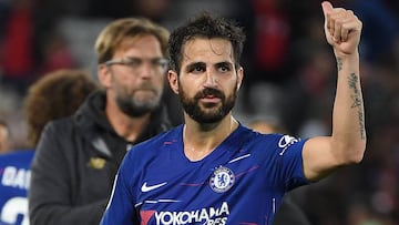 El centrocampista espa&ntilde;ol del Chelsea, Cesc F&agrave;bregas, durante un partido.