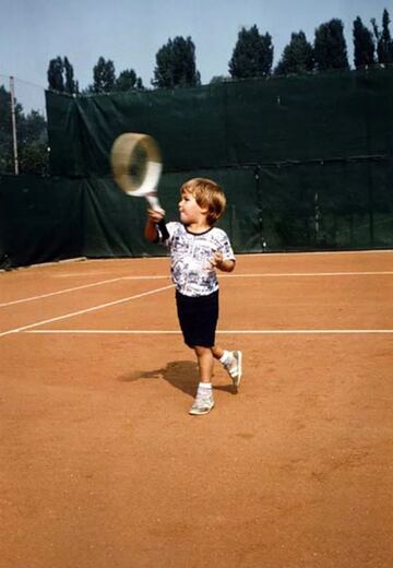 10 fotos inéditas de Roger Federer, leyenda viviente del tenis