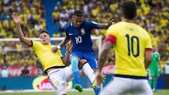 Neymar sufrió el calor: Difícil, Colombia es fuerte en su casa