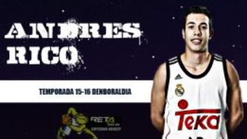 Andrés Rico, nuevo fichaje del Gipuzkoa.