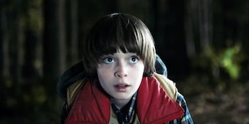 Así lucía Noah Schnapp a los 11 años en la primera temporada de ‘Stranger Things’.