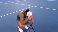 Madison Keys breaks down in tears after shocking victory over Iga Swiatek to reach Australian Open final