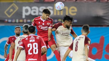 Futbol, Nublense vs Deportes la Serena
Septima fecha, campeonato Nacional Liga de Primera 2026.
El jugador de Núblense Giovanny Avalos es fotografiado celebrando haber convertido el gol durante el partido de primera division disputado en el estadio Nelson Oyarzun de Chillan, Chile.
15/03/2026
Jose Robles/Photosport
Soccer, Nublense vs Deportes La Serena
Matchday 7, 2026 Chilean First Division Championship.
Núblense player Giovanny Avalos is photographed celebrating scoring a goal during the first division match played at the Nelson Oyarzun Stadium in Chillán, Chile.
March 15, 2026
Jose Robles/Photosport