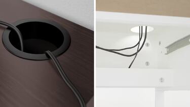 El escritorio Ikea por menos de 50 euros y en dos colores que es ideal para habitaciones pequeñas