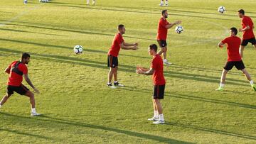 28/07/17 ENTRENAMIENTO ATLETICO DE MADRID