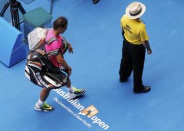 Rafa Nadal perdió ante el checo Tomas Berdych por 6-2, 6-0 y 7-6 (5) tras más de dos horas de partido. 