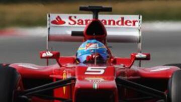 <b>INCERTIDUMBRE. </b>El rendimiento del Ferrari en estos últimos test no ha terminado de aclarar su verdadero potencial.