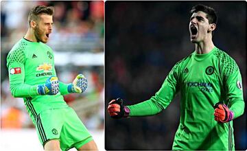 De Gea and Courtois