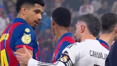 Movistar Plus+ captó lo que hizo Carvajal con Araújo: no tenía por qué y es muy honorable